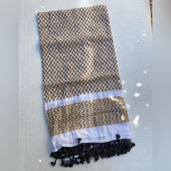 Hirbawi Original Alquds Al Quds Kufiya Palestinian Scarf - Picture 3 of 15